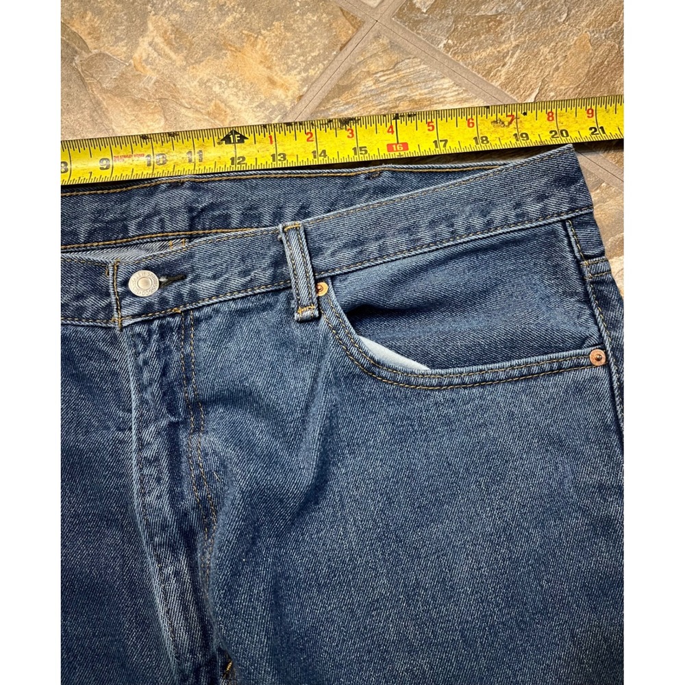 Levi's 550 Relaxed Fit Jeans Mens 40x32 Blue Medium Wash Tapered Leg - Picture 6 of 9